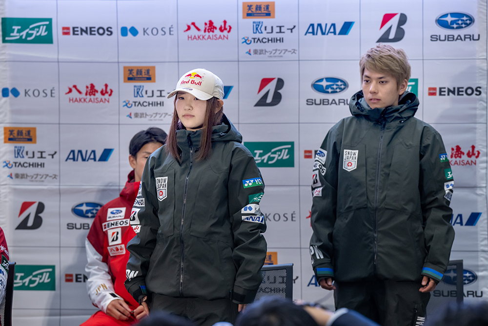 小野光希・平野流佳の両選手