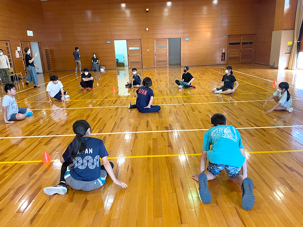 村田トレーナーによるトレーニング講習