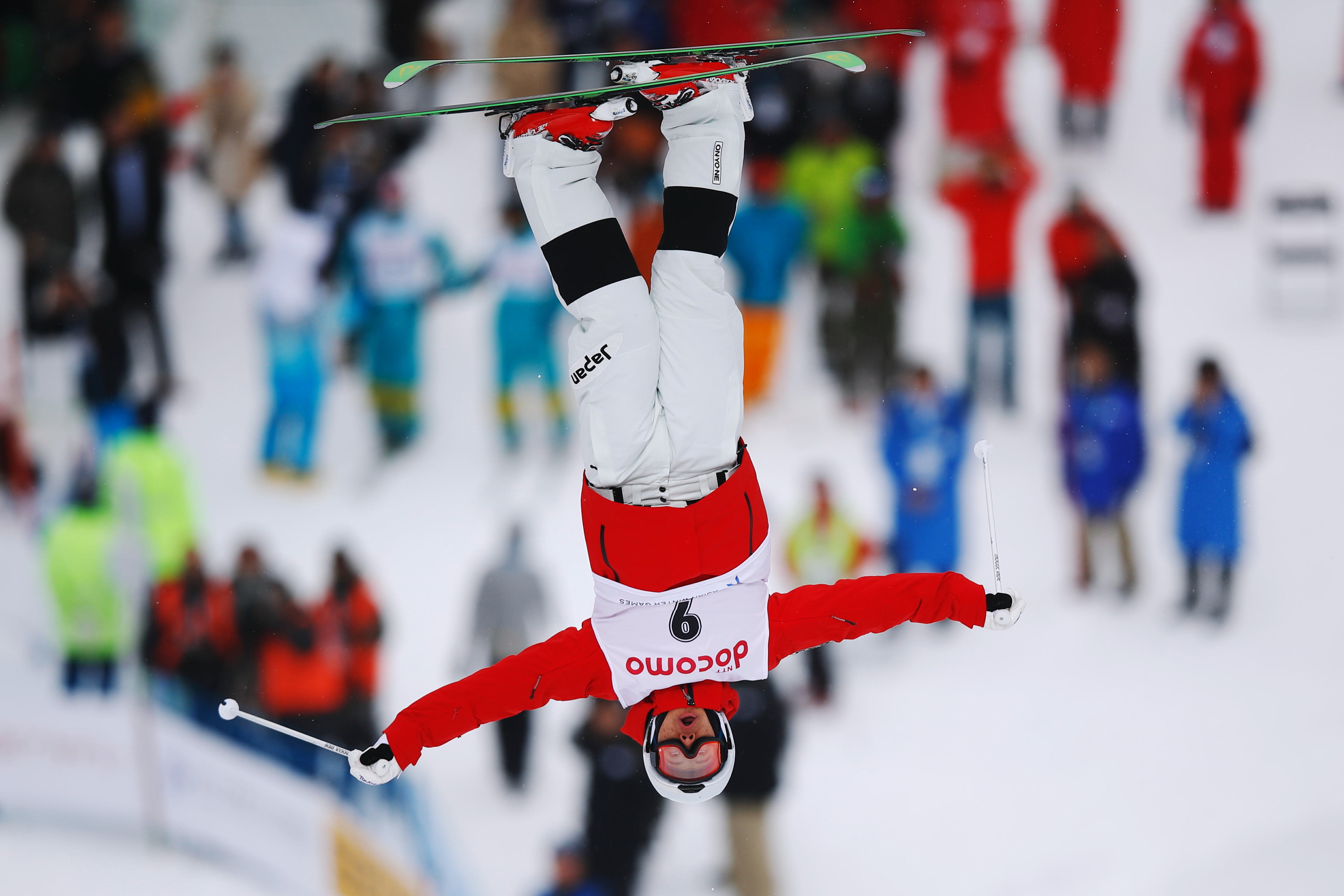 xs^/Ikuma Horishima (JPN),  FEBRUARY 24, 2017 - Freestyle Skiing :  men's Dual Moguls Final  during the 2017 Sapporo Asian Winter Games  at Bankei Ski Park in Hokkaido, Japan.  (Photo by Sho Tamura/AFLO SPORT)