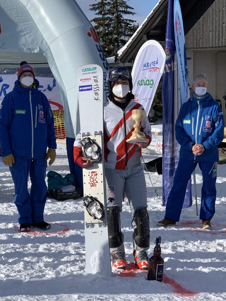 1日目のヨーロッパカップで優勝した三木選手（CATALER所属）