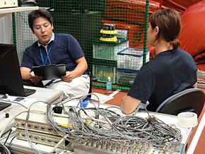 測定結果を踏まえてのトレーニングの相談