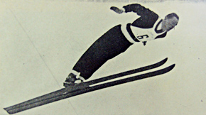 ジャンプで優勝したノルウェーのアルフィン・ベルグマン