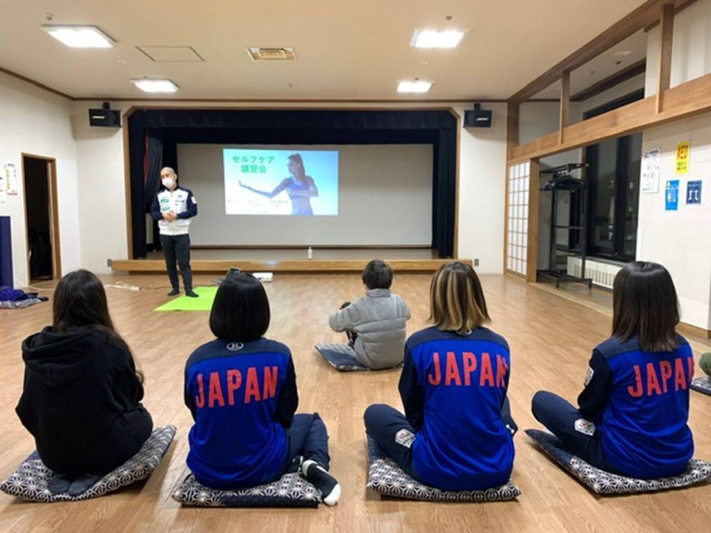 ⑦秋山コーチによるセルフケア講習